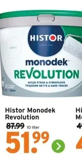 Aanbieding: Monodek Revolution 10 liter
