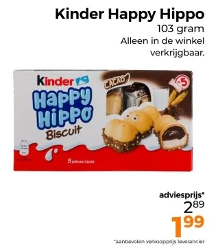 Aanbieding: Happy Hippo