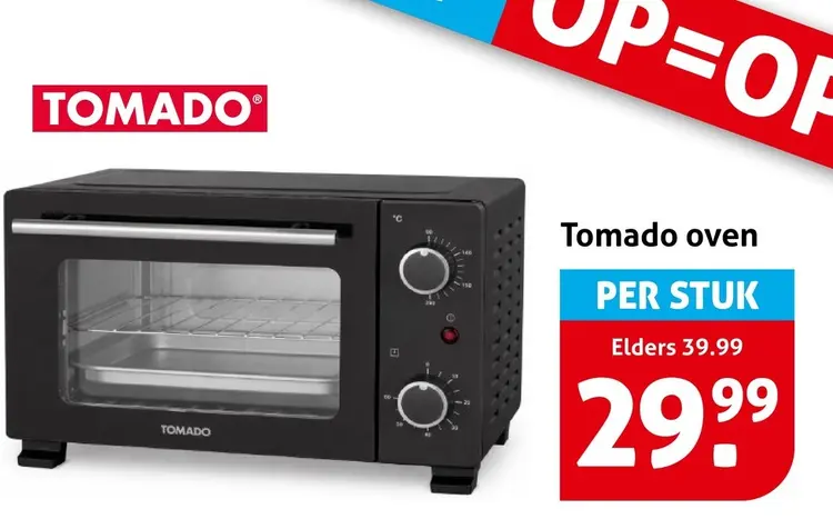 Aanbieding: Tomado oven