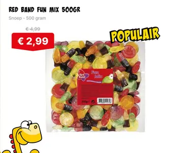 Aanbieding: Red band fun mix