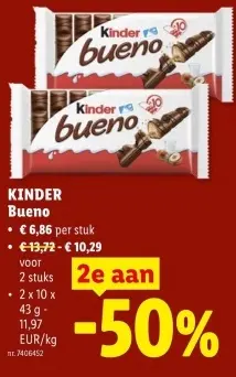 Promotie: Bueno