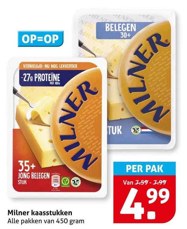 Aanbieding: Kaasstukken