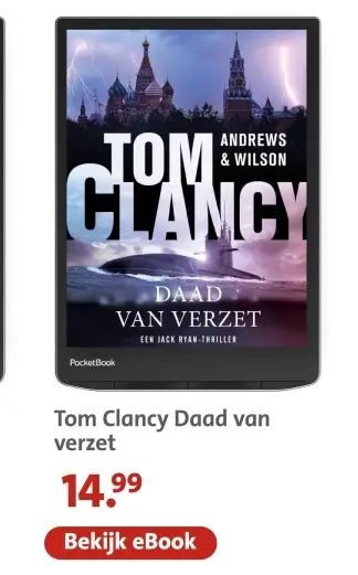 Aanbieding: Tom Clancy Daad van verzet