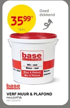 Aanbieding: Verf muur & plafond