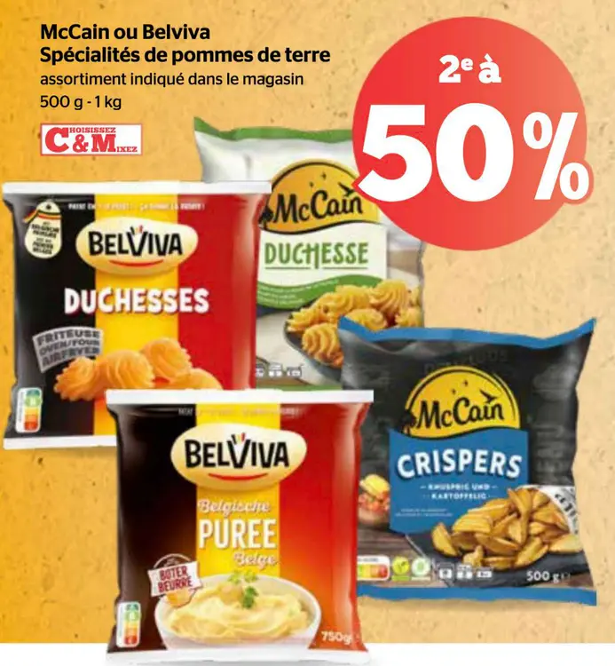 Offre: Spécialités de pommes de terre