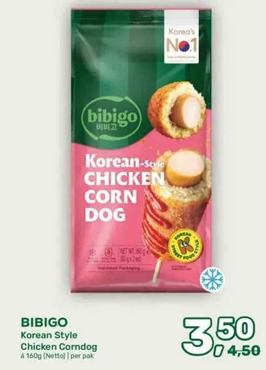 Aanbieding: Korean Style Chicken Corndog