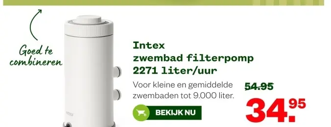 Aanbieding: Zwembad filterpomp