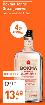 Aanbieding: Bokma Jonge Graanjenever 100CL Overig