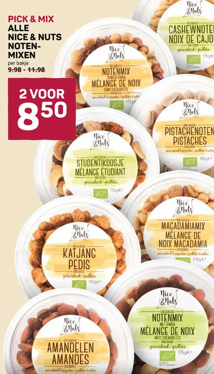 Aanbieding: Alle Nice & Nuts noten-mixen