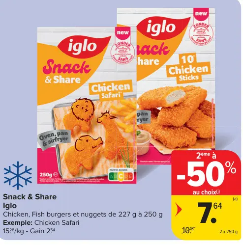 Offre: Snack & Share