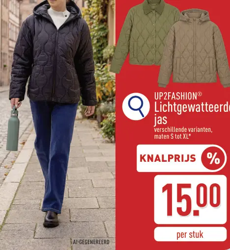 Promotie: Lichtgewatteerde jas