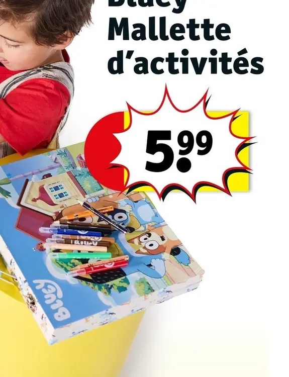 Offre: Bluey Mallette d'activités