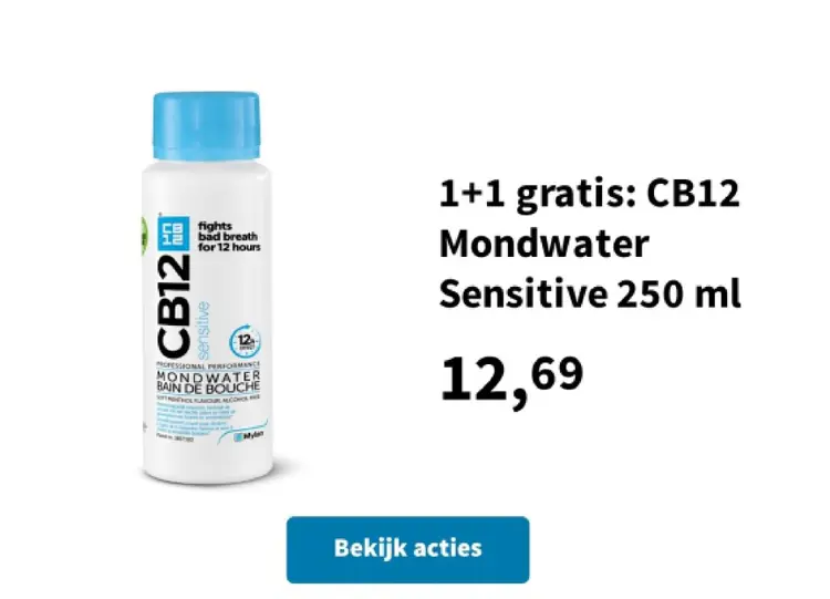 Aanbieding: CB12 Mondwater Sensitive