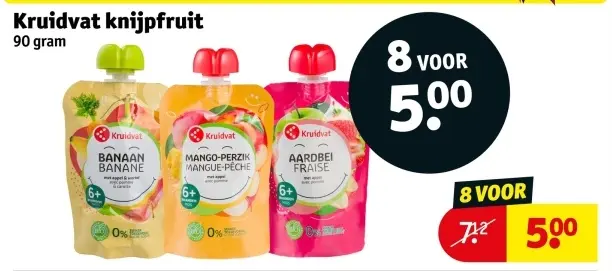 Aanbieding: Knijpfruit