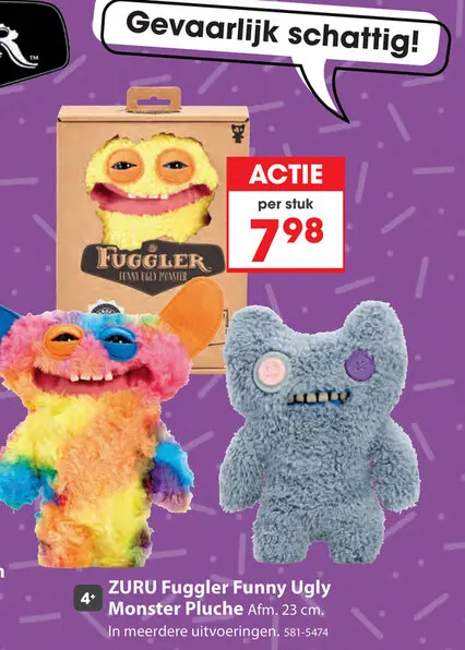 Aanbieding: Fuggler Funny ugly monster knuffel