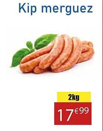 Aanbieding: Kip merguez