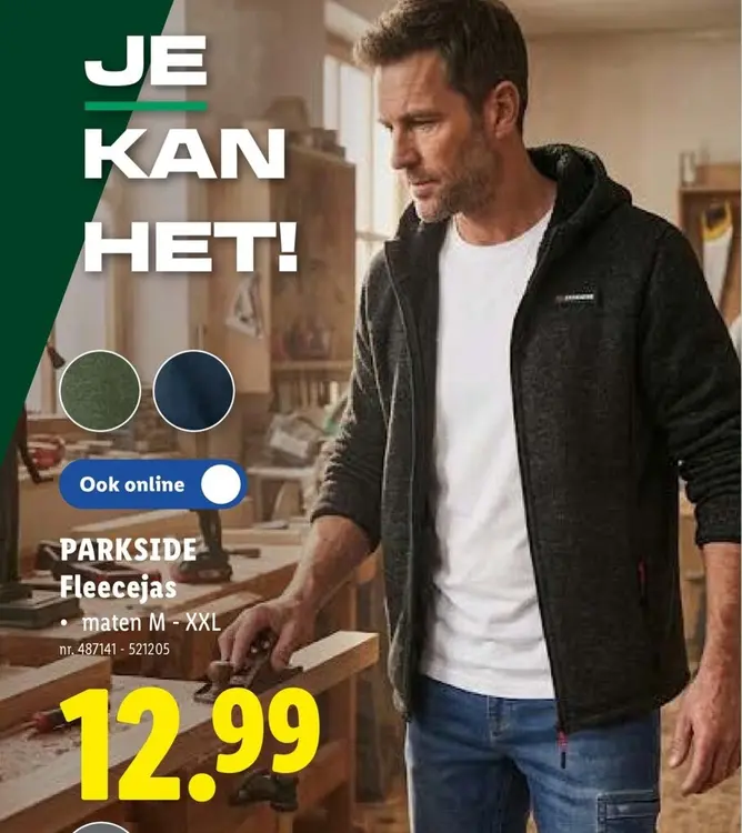 Promotie: Fleecejas