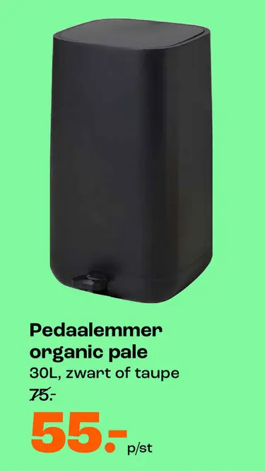 Aanbieding: Pedaalemmer organic pale