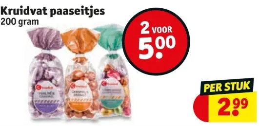 Aanbieding: Paaseitjes