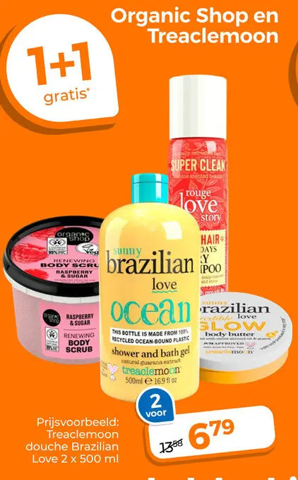 Aanbieding: Treaclemoon douche Brazilian Love