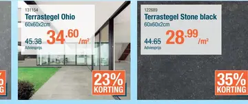 Aanbieding: Terrastegel Ohio