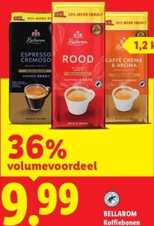 Aanbieding: Bellarom Koffiebonen