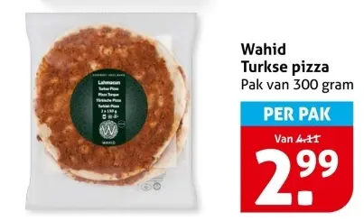 Aanbieding: Turkse pizza