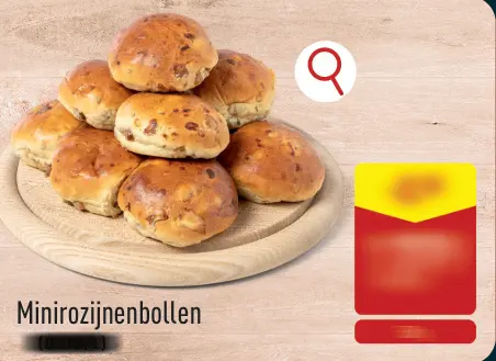 Promotie: Minirozijnenbollen