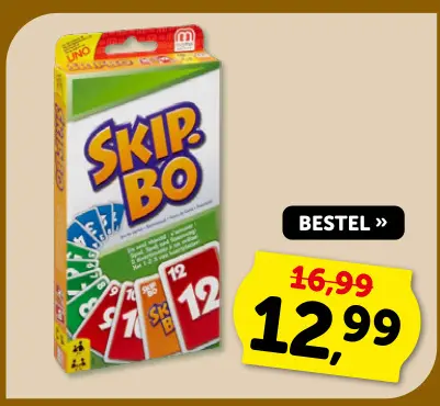 Promotie: Skip-bo