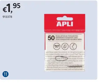Offre: Apli notes