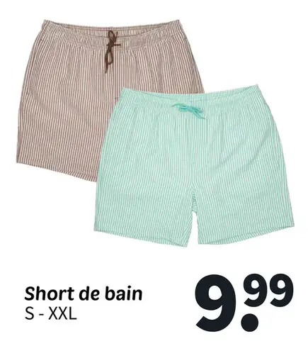 Offre: Short de bain