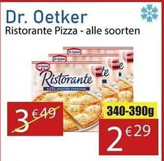 Aanbieding: Ristorante Pizza