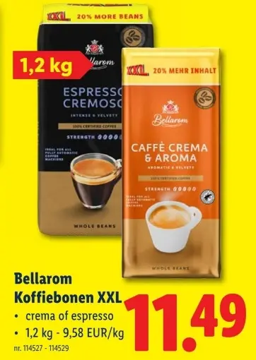 Aanbieding: Koffiebonen XXL