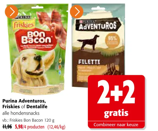 Promotie: Purina Adventuros, Friskies of Dentalife alle