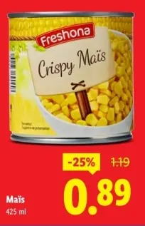 Aanbieding: Crispy Maïs