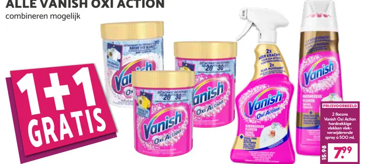 Aanbieding: Vanish Oxi Action