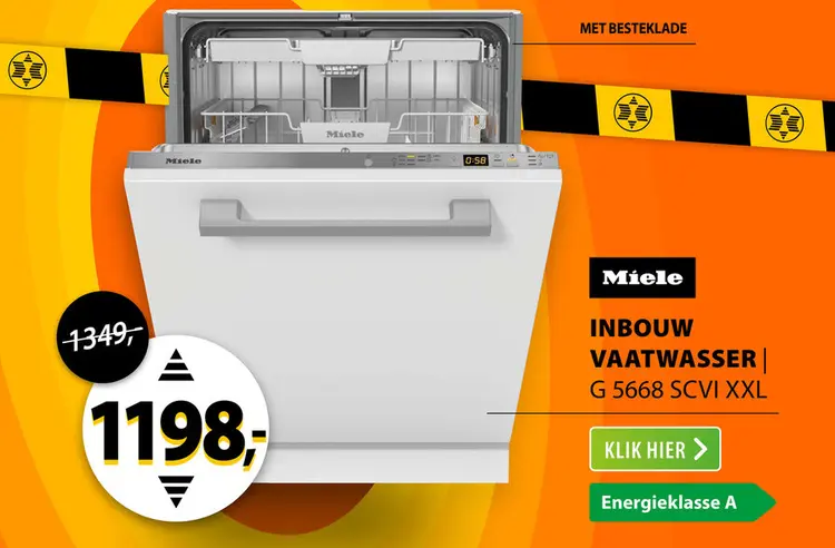 Aanbieding: Miele G 5668 SCVi XXL MER ED230 1,9 Excellence