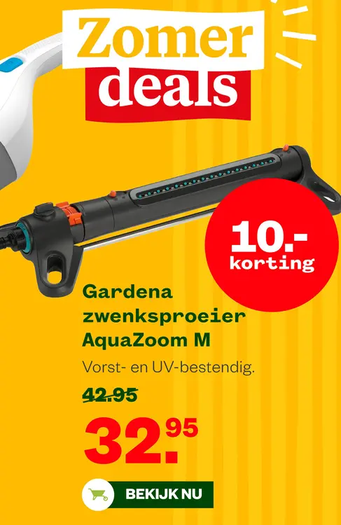 Aanbieding: zwenksproeier AquaZoom M