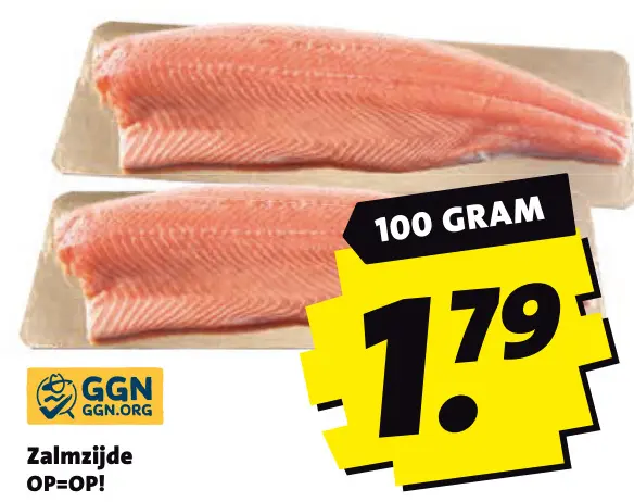 Aanbieding: Zalmzijde