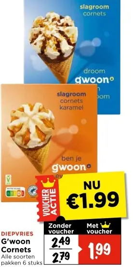 Aanbieding: G'woon Cornets