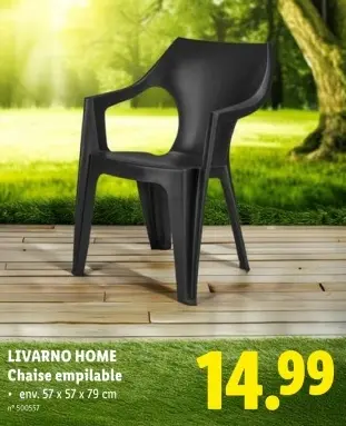 Offre: Chaise empilable