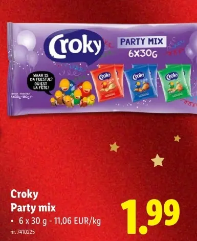 Promotie: Party mix