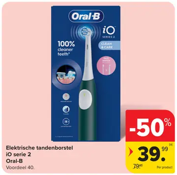 Aanbieding: Elektrische tandenborstel iO serie 2