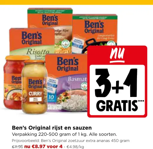 Promotie: Rijst en sauzen
