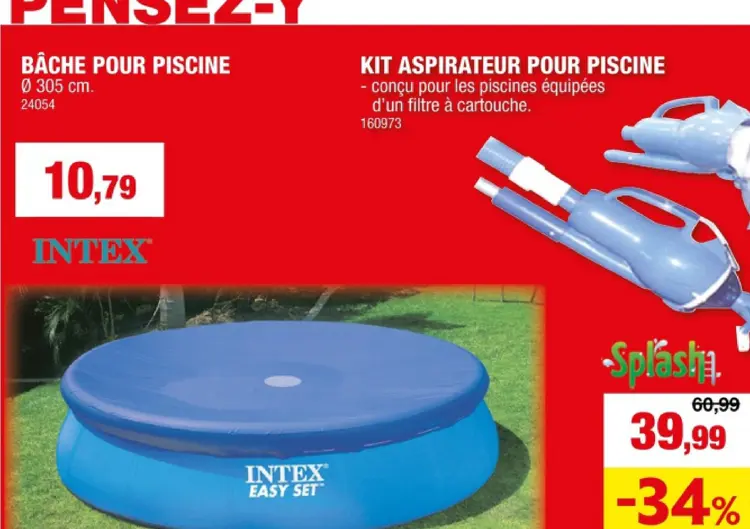 Offre: Bâche pour piscine