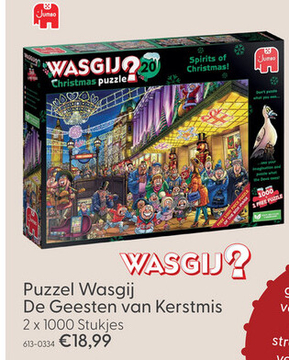 Aanbieding: Puzzel Wasgij De Geesten van Kerstmis