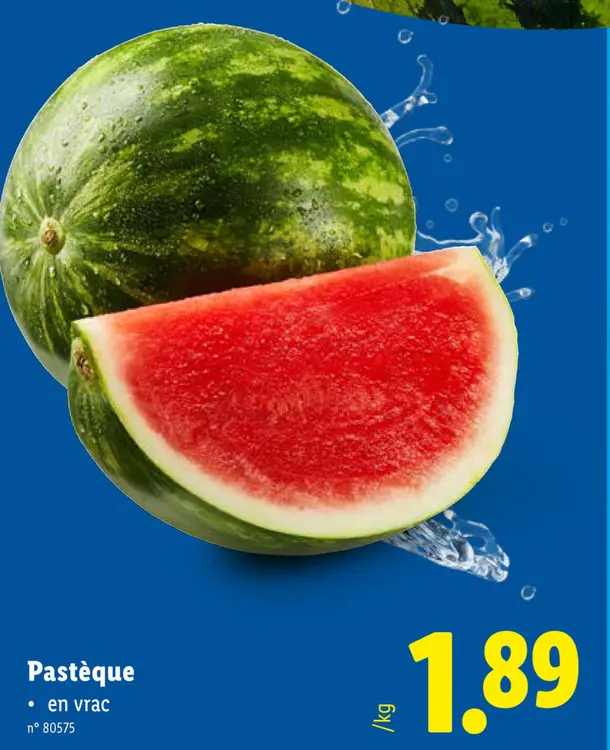 Offre: Pastèque
