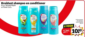 Aanbieding: Kruidvat shampoo en conditioner