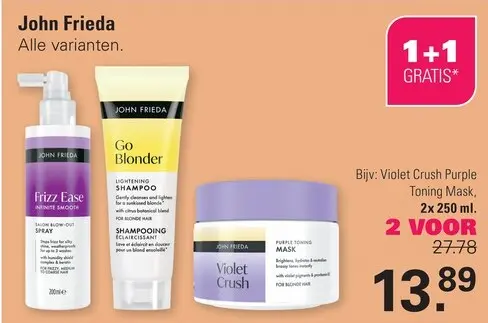 Aanbieding: John Frieda 
