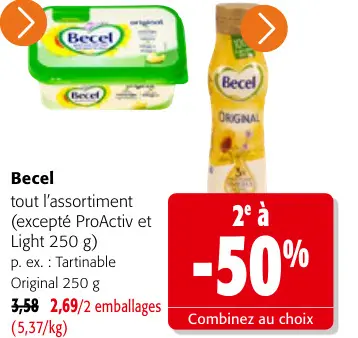 Offre: Margarine